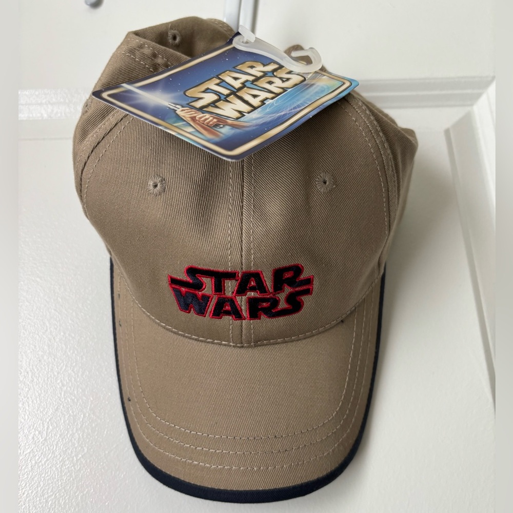 NWT Star Wars Episode II Tan Baseball Cap Attack of the Clones Lucasfilm Ltd